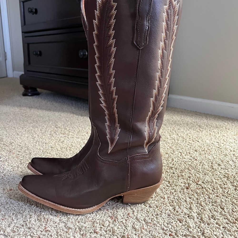 Tall Cowgirl boots Dan Post - Picture 4 of 6